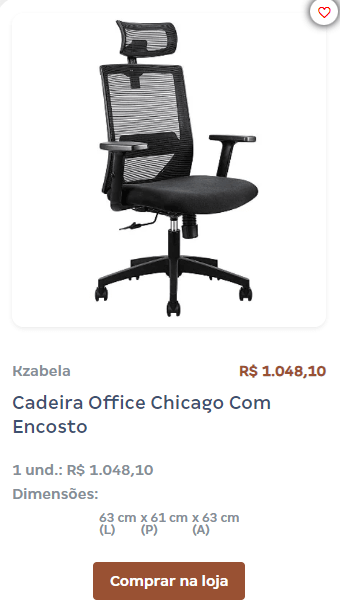 cadeira de escritório